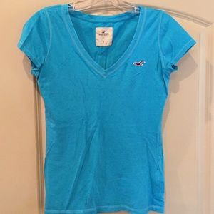 Hollister turquoise top